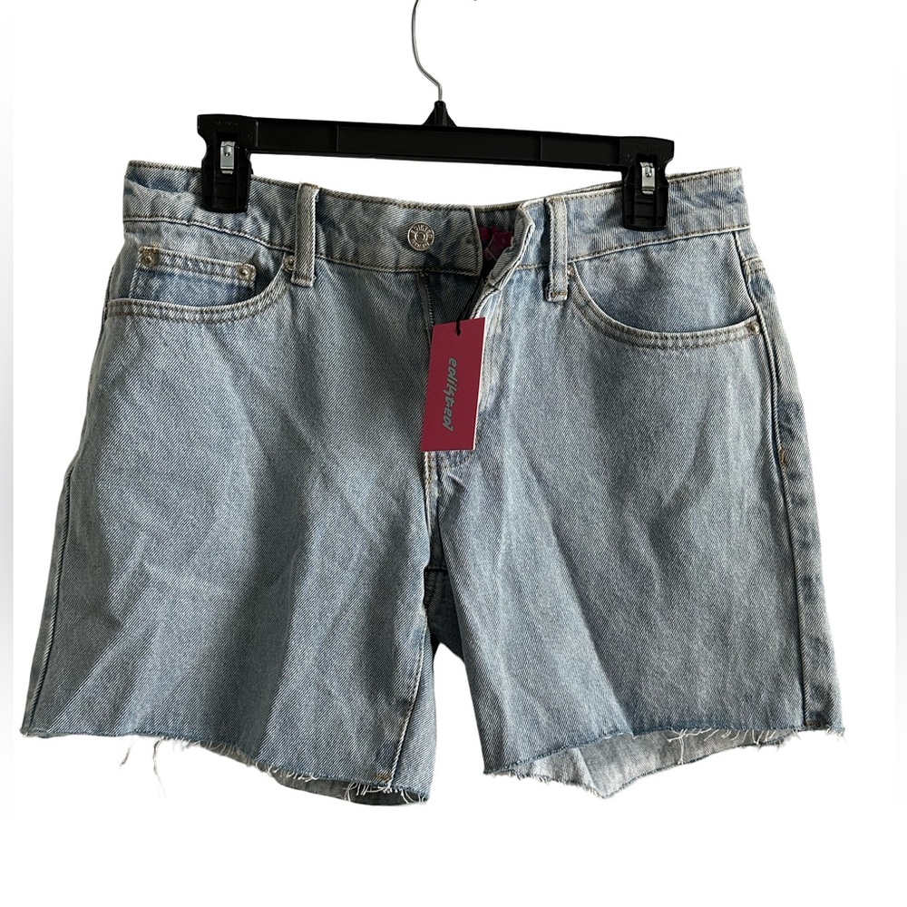 Tomboy Low Rise Denim Cutoff Shorts